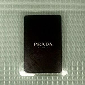 Prada Beauty Black Playing Card in Case  8 of ♦️